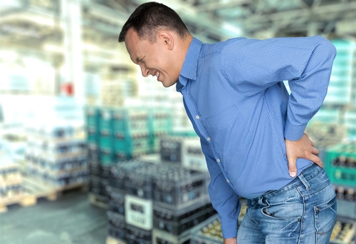 warehouse worker back pain